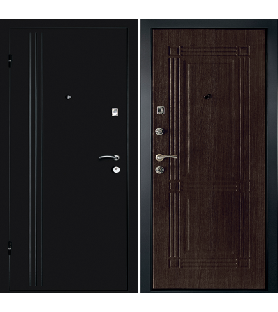 Входная дверь Лайн-1 Венге