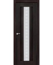 Межкомнатная дверь Версаль 1 экошпон чёрный бархат