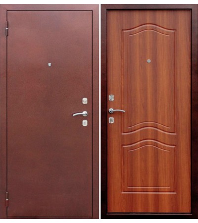 Дверь металлическая Гарда Орех