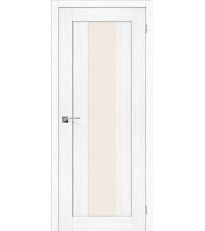 Дверь экошпон Порта-25 alu Snow Veralinga