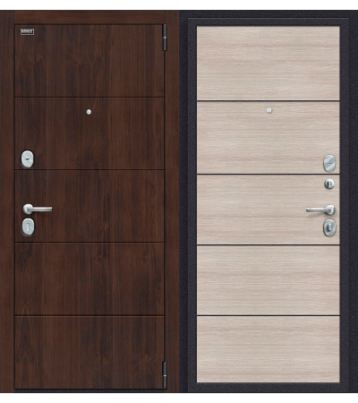 Дверь входная металлическая Porta S 10.П50 Graphite Pro / Nordic Oak