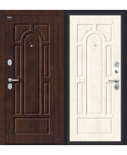 Дверь входная металлическая Porta S 104.П22 Антик Серебро / Wenge Veralinga
