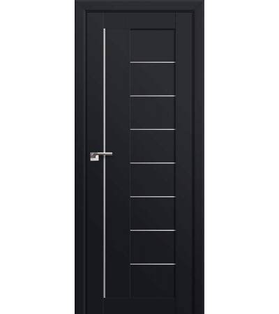 Межкомнатная дверь Профиль Дорс 17U черно-матовый