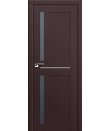 Межкомнатная дверь Профиль Дорс 19U темно-коричневый