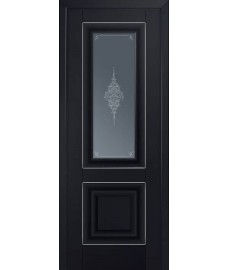 Межкомнатная дверь Профиль Дорс 28U черно-матовый