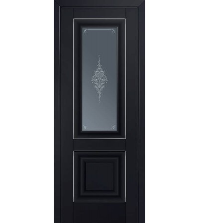 Межкомнатная дверь Профиль Дорс 28U черно-матовый