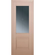 Межкомнатная дверь Профиль Дорс 2U Капучино Сатинат