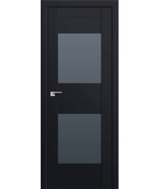 Межкомнатная дверь Профиль Дорс 61U черно-матовый