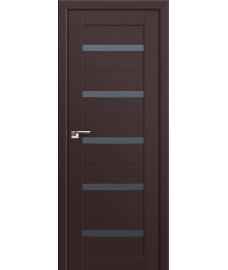 Межкомнатная дверь Профиль Дорс 7U темно-коричневый