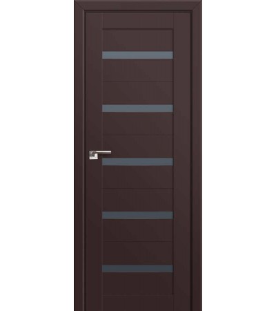 Межкомнатная дверь Профиль Дорс 7U темно-коричневый